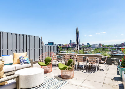 363 Bond Street Apartments rooftop views of Brooklyn